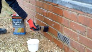 How to correctly seal brickwork