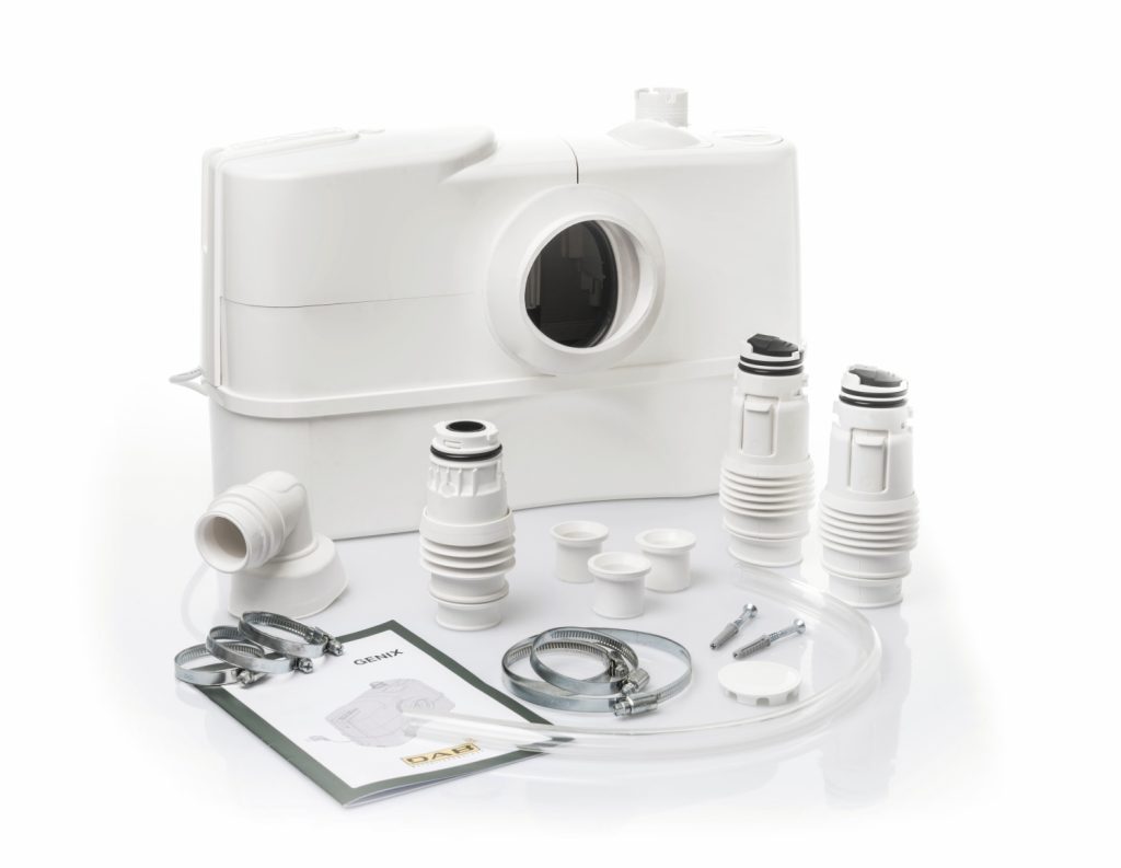 Image of DAB Pumps cap and Genix Macerator