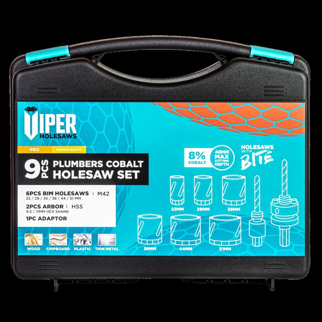 Samac Fixings Viper holesaw set
