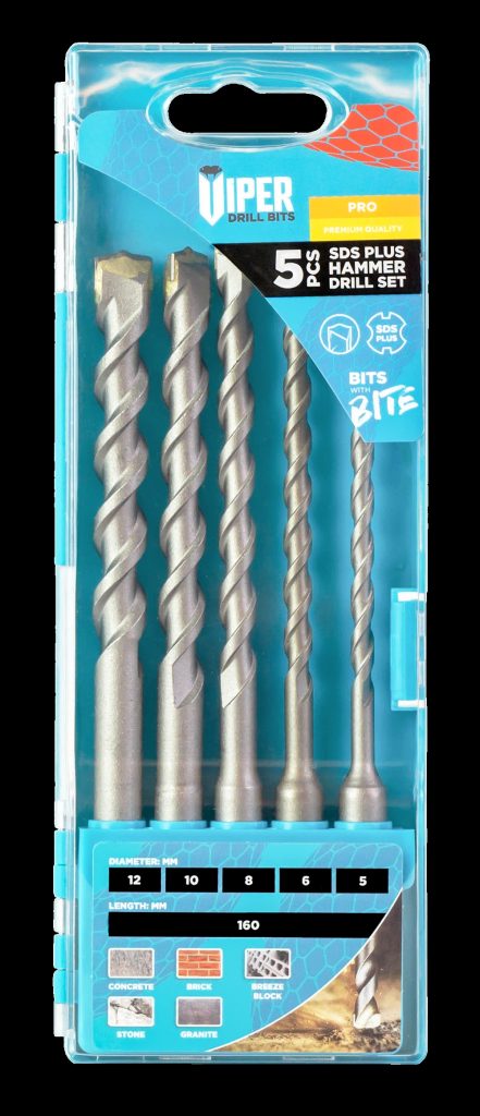 Samac Fixings Viper SDS Plus drill set