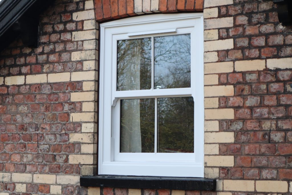 Heritage style sash window