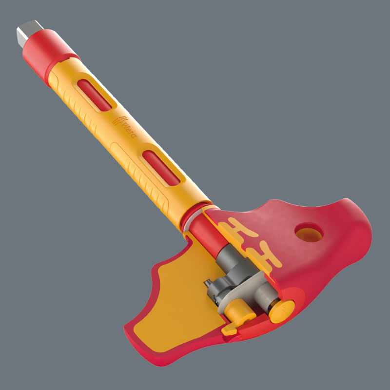 The Wera 410i VDE Ratcheting T-Handle
